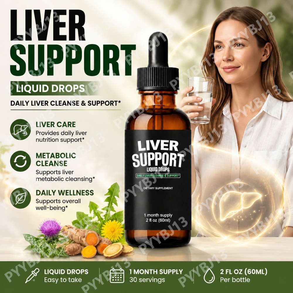 Herbal And Wellness - หยดบำรุงตับผสมเบอร์เบอรีน สารสกัดจากมิลค์ธิสเทิล ขมิ้น ขิง สำหรับการดูแลสุขภาพและโภชนาการประจำวัน 60