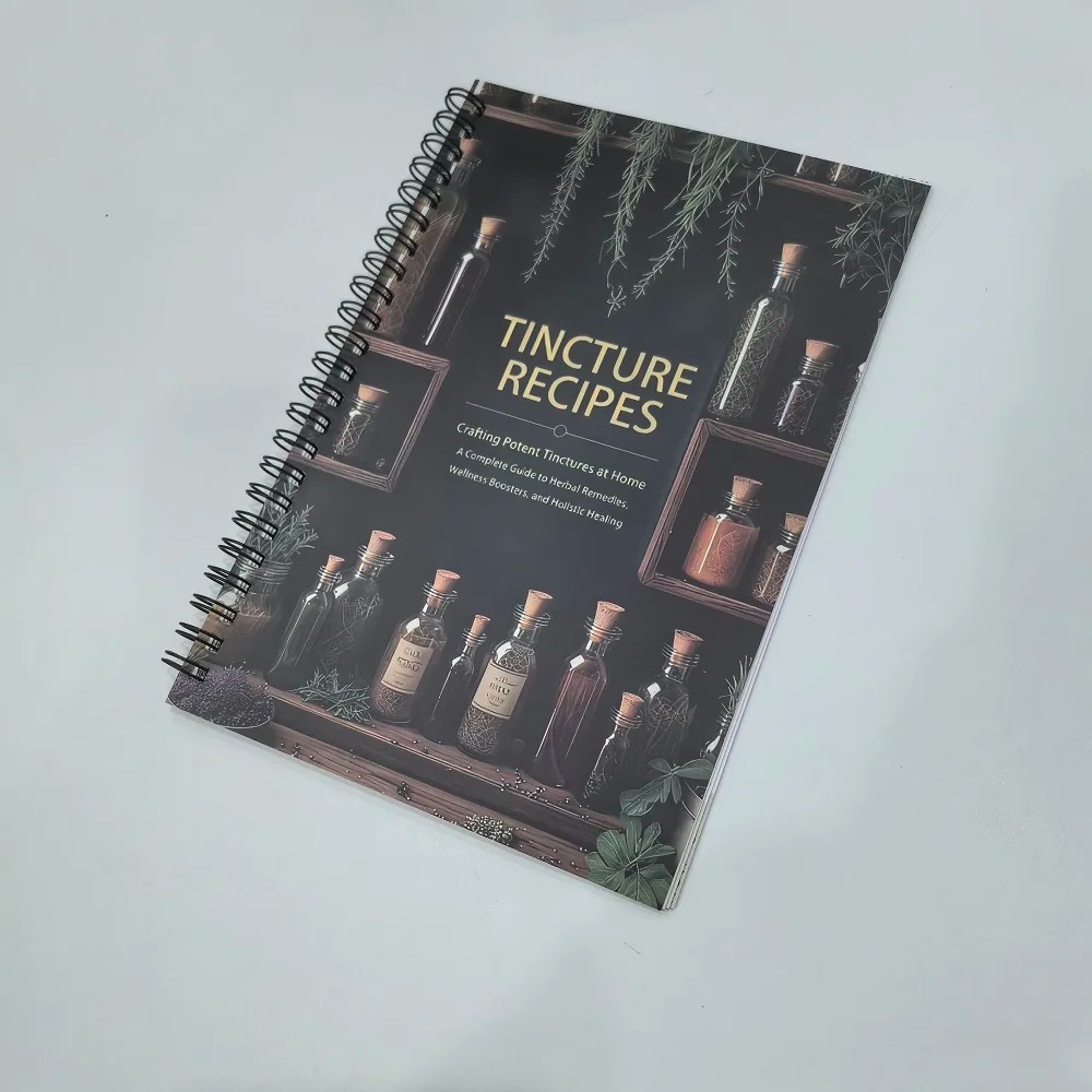 Herbal Wellness Book - หนังสือสูตรทิงเจอร์ วิธีทำทิงเจอร์เข้มข้นที่บ้าน คู่มือฉบับสมบูรณ์เกี่ยวกับสมุนไพรบำบัด สารเสริมสุขภาพ และการบำบัดแบบโฮลสติก
