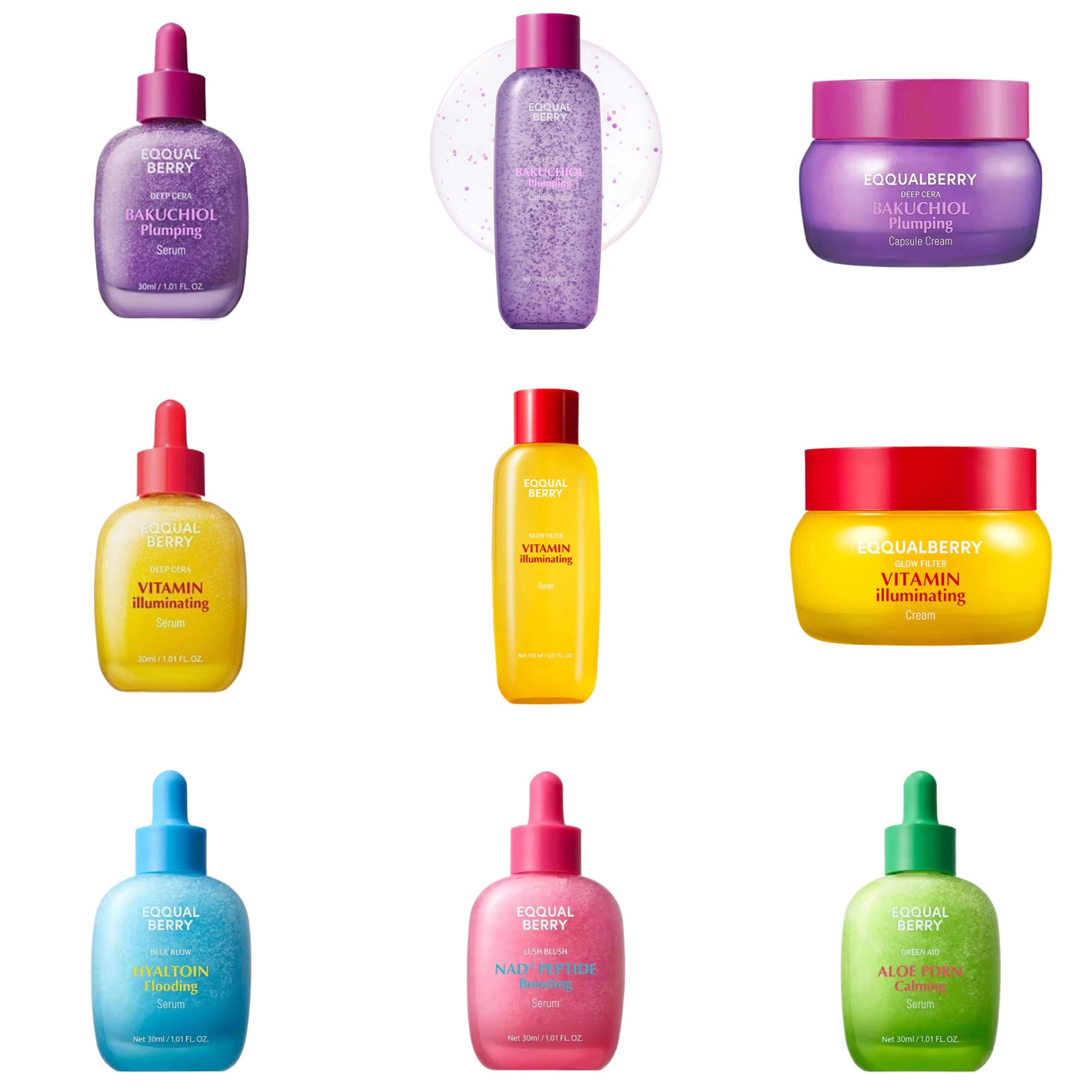 Milk Thistle Silymarin - เซรั่มบำรุงผิวหน้า EQQUALBERRY BAKUCHIOL Plumping Serum 5,000