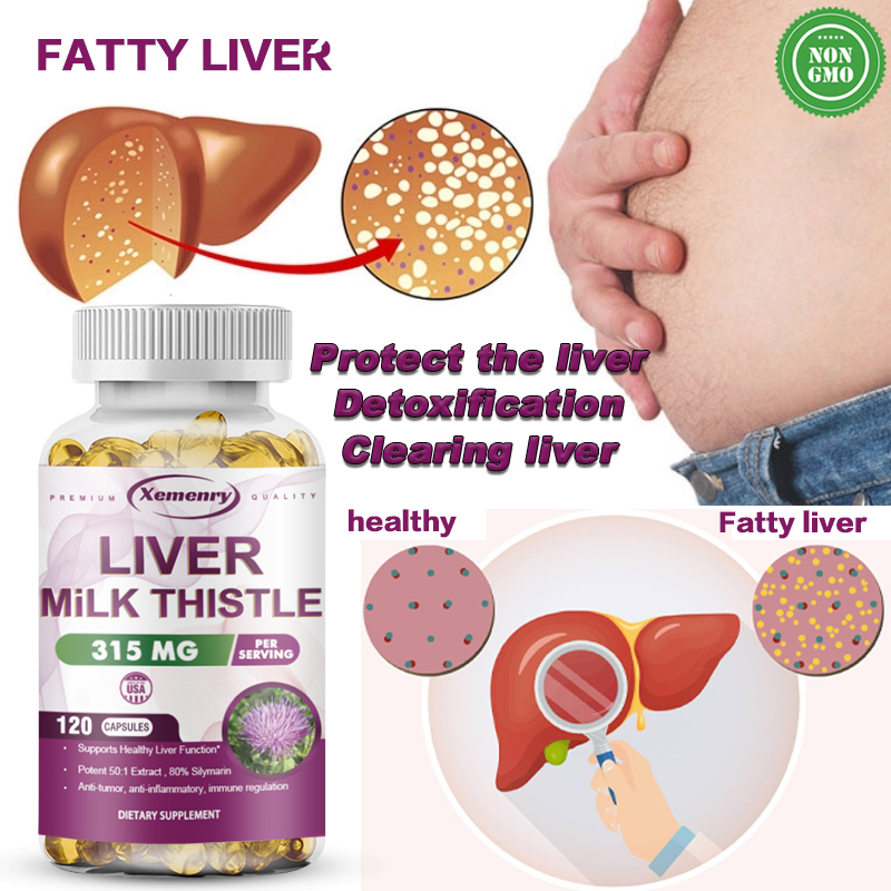 Milk Thistle Silymarin - Milk Thistle Liver Capsules 315Mg -