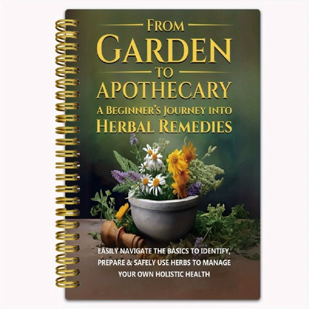 Herbal Wellness Book - จากสวนสู่ร้านขายยา การเดินทางของผู้เริ่มต้นสู่การรักษาด้วยสมุนไพร หนังสือสุขภาพประจำวันจากธรรมชาติและสมุนไพร