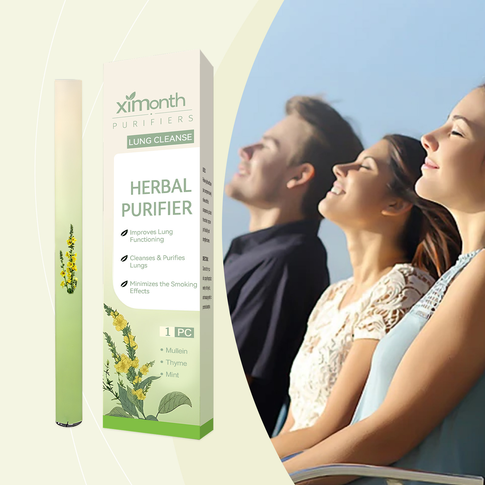 แท่งสมุนไพรธรรมชาติ ช่วยให้ลมห - Herbal And Wellness บทวิจารณ์และราคา