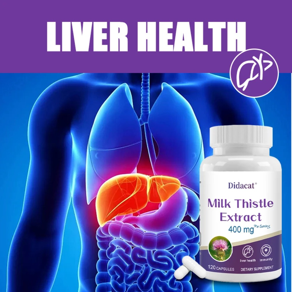 เมล็ดมิลค์ธิสเทิล 400 มก., ซิล - Milk Thistle Silymarin บทวิจารณ์และราคา