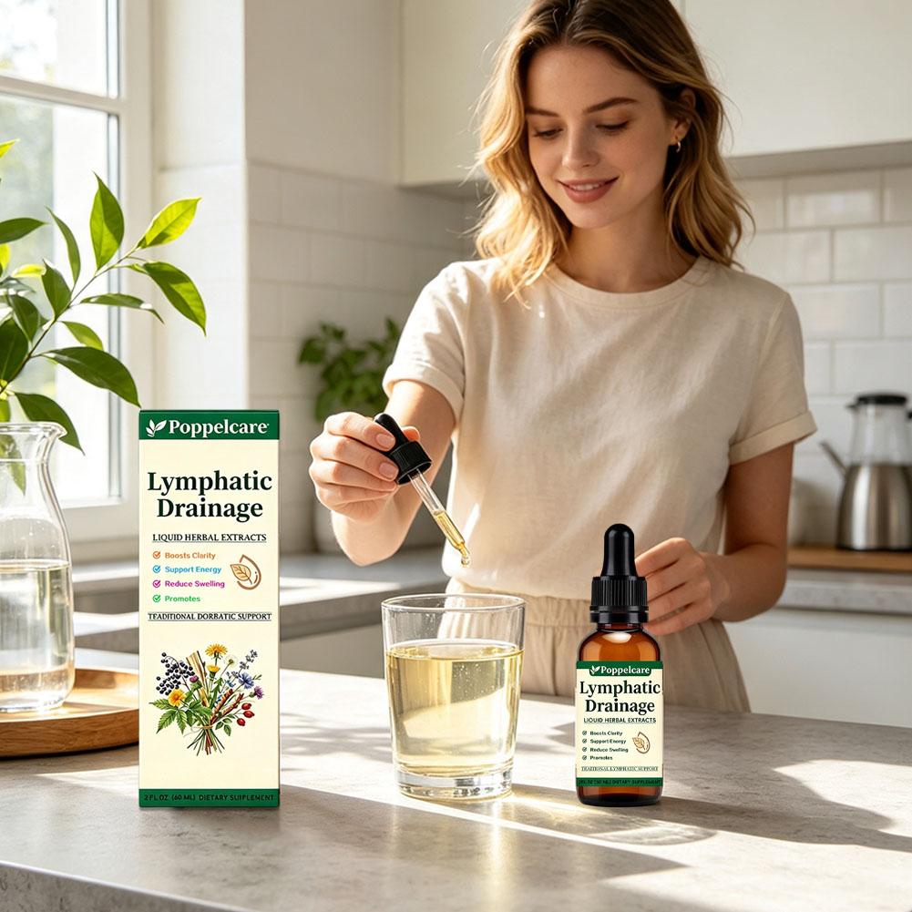 หยดสมุนไพรสำหรับการระบายน้ำเหล - Herbal And Wellness บทวิจารณ์และราคา