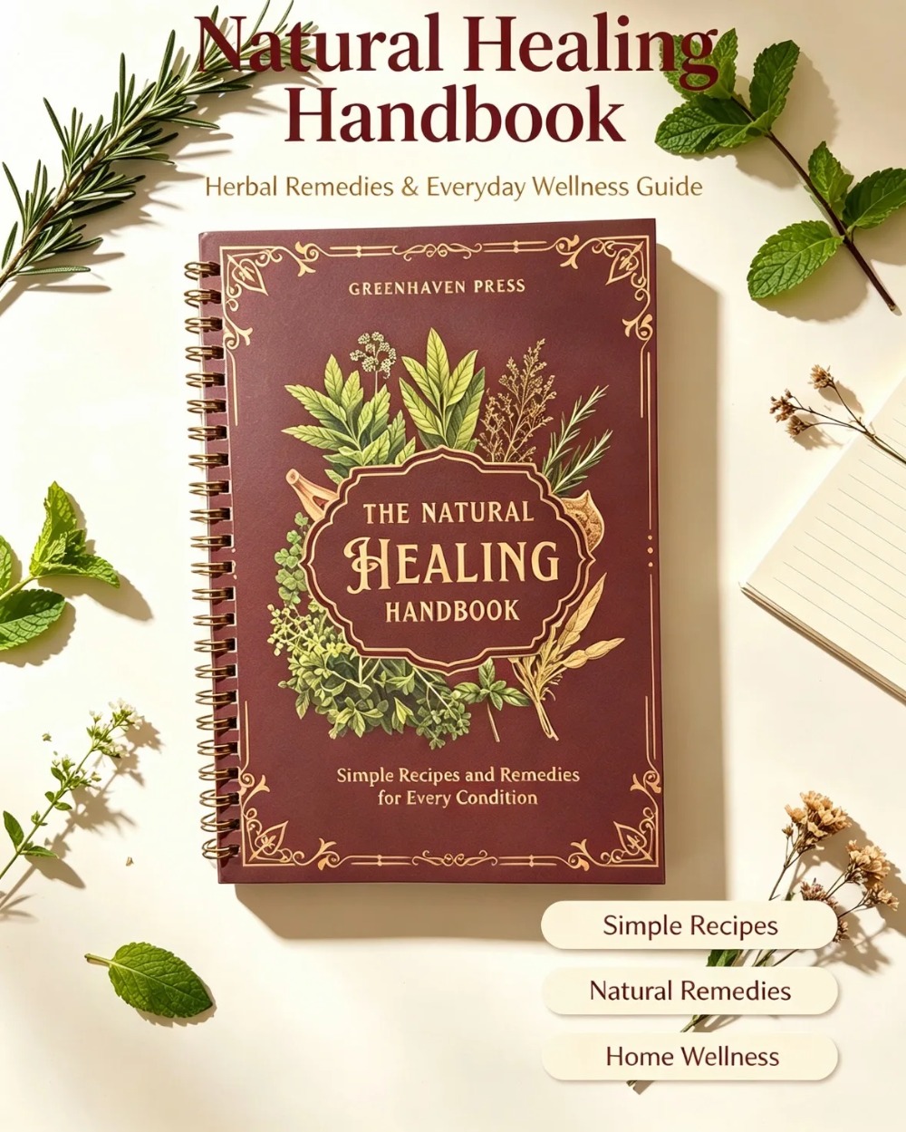 คู่มือการรักษาตามธรรมชาติ หนัง - Herbal Wellness Book บทวิจารณ์และราคา