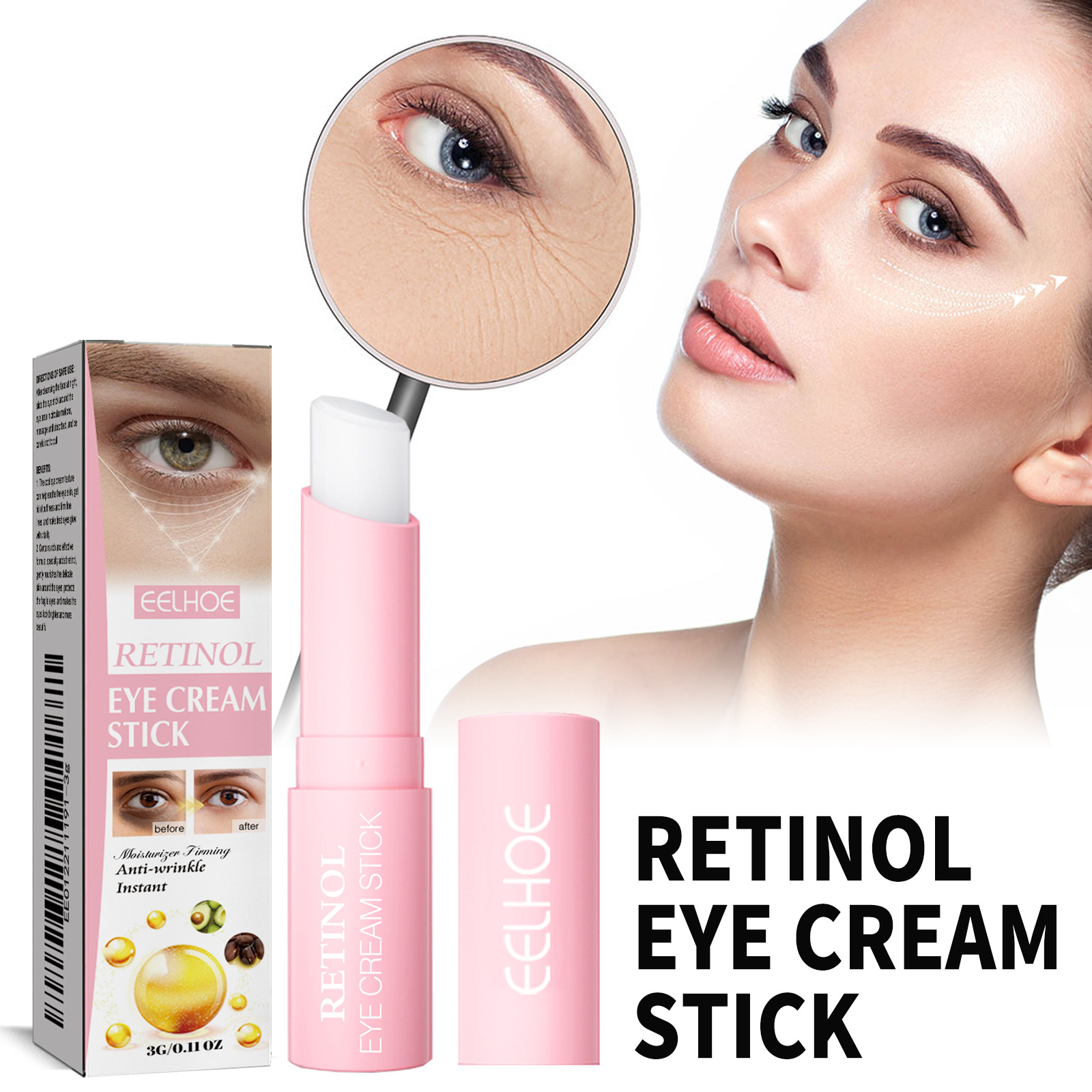 Retinol Eye Cream Stick Liftin - Milk Thistle Silymarin บทวิจารณ์และราคา