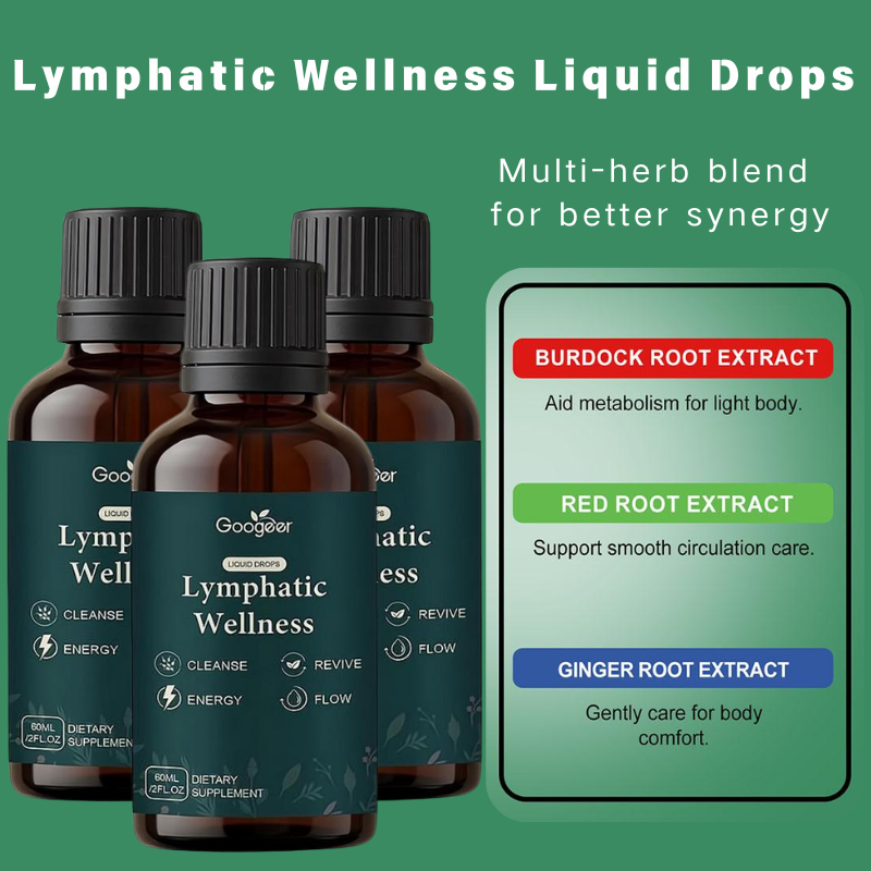 หยดของเหลวเสริมสร้างระบบน้ำเหล - Herbal And Wellness บทวิจารณ์และราคา